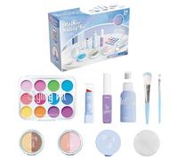 Pretend Make Up - Fake Girls Makeup Set | Princess Make Up Kit | Little Girl Birthday Set | Real Washable Princess Play Games Toy Presents For Age 4-12 Year Old