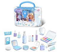 Pretend Makeup - Beauty Kit, Kids Cosmetic Playset, Toy | Safe Imitation Makeup Accessory for Birthday Holiday Indoor Creative Playtime Children Party Fun Gift Set Present Box