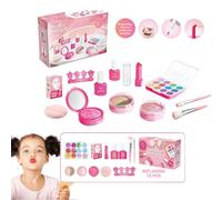 Pretend Makeup Kit - Fake Play Makeup, Toy Cosmetic Set, Mini Beauty Collection With Colorful Tools | Set For Kids Role-Playing Activities Inspiring Creative Supporting Learning Through Fun