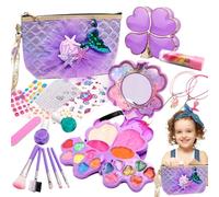 Pretend Makeup Kit, Makeup Toys Set | 26X/set Washable Cosmetic Toy Beauty Set - Fun Toys for Real Makeup Girls Pretend Play Creati