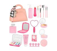 Pretend Makeup Kit - Role-Play Game - Fake Play Real Makeup Girls - for Girls Boys Gathering Indoor Playtime Fun Development Festival Family Birthday Home