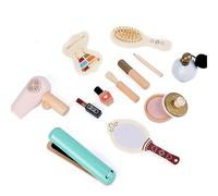 Pretend Makeup Sets for Girls, 12pcs Wooden Pretend Play Toys, Kids Makeup Sets for Girls, Girls Birthday Presents Christmas Birthday Gift for 4 5 6 7 Years Old Kids (12pcs)