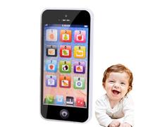 Pretend Phones - Mobile Toy Phone For Kid - Kids Learning Smart Phone, Light Up Girls Birthday Easter Egg Stuffers