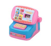 Pretend Play Cash Register,Realistic Interactive Ornament - Pretend Play Classic Count Toy | for Students Boys Girls Preschoolers Home Playroom Classroom