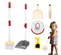 Pretend Play Educational Set - Kids Vacuum Cleaning Toy, Interactive Role Play Set, Fun Learning Activity For Boys And Girls, Early Childhood Development Toy, Hands On Pretend Cleaner Game, Home Class