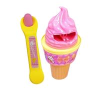 Pretend Play Feeding Game, Hands-On Interactive Skills, 1 Set, Kids Ice Cream Pretend Activity, Parent-Child Food Learning Toy, Imaginative Training, for Picnic Living Room