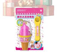 Pretend Play Feeding Toy,Detachable Hands-On Fun,Pretend Play Ice Cream Feeding Set - for Boys Girls Toddler Children Kindergarten Living Room Party Picnic