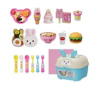 Pretend Play Feeding Toys - Simulation Food Playset for Kids Fun | Early Education Design with Interactive Accessories, Little Girls Birthday Gift, Home Nursery Activity