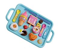 Pretend Play Food - Children Playing Supplies | Play Kitchen Food Set - for Boys Girls Preschoolers Kindergarten Classrooms Homeschool Families Role Playing Games Birthday Holiday Themed Event