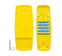 Pretend Playground Phone Toy Kids Play Equipment Exciting Swing Accessory Attractive Pirate Wheel Game Yellow