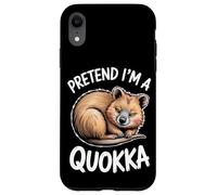Pretend Quokka Sleeping Funny Quokka Case for iPhone XR