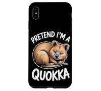 Pretend Quokka Sleeping Funny Quokka Case for iPhone XS Max
