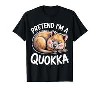 Pretend Quokka Sleeping Funny Quokka T-Shirt