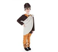 PRETEND TO BEE Anglo Saxon Warrior Lady/Girl Dress Up Costume for Kids, Multi-Coloured, 5-7 Years