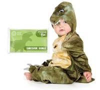PRETEND TO BEE Baby T-Rex Dinosaur Fancy Dress Costume for Kids/Toddlers/Baby, Official Natural History Museum, Onesie, 6-12 Months, Green