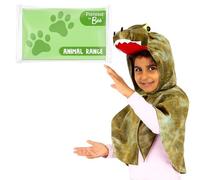 PRETEND TO BEE Crocodile Cape Dress Up Costume for Kids, 3-7 Years