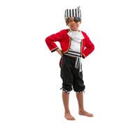 PRETEND TO BEE Deluxe Pirate Boy Dress Up Costume for Kids, Multicoloured, 3-5 Years
