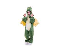 PRETEND TO BEE Green Dragon Onesie Dress Up Costume for Kids, 5-7 Years
