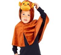 PRETEND TO BEE Monkey Cape Fancy Dress Costume for Kids, 3-7 Years