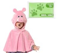 PRETEND TO BEE Pig Cape Dress Up Costume for Kids, 3-7 Years