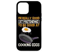 Pretending To Be Good Cooking Eggs Cook Chef Egg Breakfast Case for iPhone 12 mini