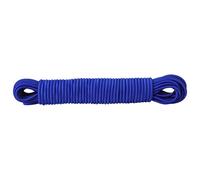 PRETEX Bungee Shock Cord - Versatile Elastic Cord Rope - Weather Resistant & Shock Absorbent Long Bungees Strap - Heavy Duty Cords for Packing Securing DIY - 5mm x 20m - Blue