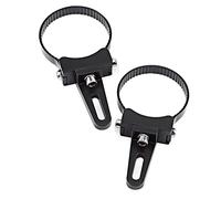 Pretfy 1"-3" Aluminum Tube Bull Roll Bar Mount Bracket Clamps for LED Car Truck Off-Road Work Lights (3in)