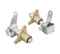 Pretfy 1 Pair 14mm 3 Stud Front Wheel Hubs - Steering Spindle Steel Alloy for Drift Trike ATV Quad
