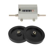 Pretfy 1pc Rolling Wheel 5 Digits 0-9999.9 Length Counter Max Speed 350RPM Grey Reset