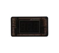 Pretfy 1S LiHv Battery Tester Indicator Checker for JST, MCPX, MCX, LiFe, LiPo; 0.36" Red Digital Tube Display with Reverse Protection