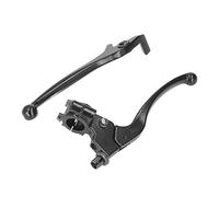 Pretfy 22mm 87in Brake Efficient Component Cylinder Master Bike Perch Handle Set Clutch Pit Dirt Parts Glossy for Motorcycle Black Left