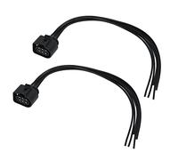 Pretfy 2pcs Pin Wired Durable Equipment Pre 733 Mk2 Female Flexibility Performance Stable Way 1j0 Plug High 973 Wiring Connector - Premium Quality & Easy Insta