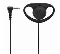 Pretfy 3.5mm Jack D-shell Earpiece Headset for Listen Only Functionality, Ideal for Radios, Lightweight Design, 1 Unit Easy Carrying