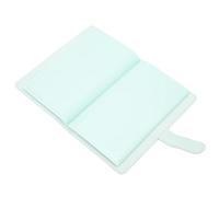 Pretfy 3 Inch 108 Pockets Mini PU Leather Photo Album for Wedding, Graduation, Baby (Mint Green)