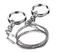 Pretfy 304 Stainless Steel Portable Wire Saw for Outdoor Camping, Wood & Hornless Sawing