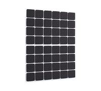 Pretfy 48pcs Black Non Efficient Unit Protectors Chair Slip Adhesive Table Floor Feet Sofa Rubber - Essential Replacement Part