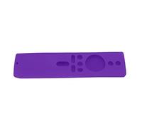 Pretfy Anti-Slip Remote Control Protective Silicone Case for Xiaomi Mi Box S/Mi TV Stick - Shockproof & Washable (Purple Set)