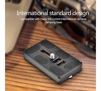 Pretfy Arrow Storage Case Plate Efficient Kit Strength Photo Light Hand Cnc Black Holders Slr Tripod High Markins Screw For Pu70 Camera Quality Pad Arca Rrs (PU70)