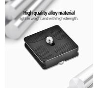Pretfy Arrow Storage Case Plate Efficient Kit Strength Photo Light Hand Cnc Black Holders Slr Tripod High Markins Screw For Pu70 Camera Quality Pad Arca Rrs (PU40)