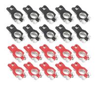 Pretfy Battery Cable Terminal Precision Component Caravan Negative Set 20pcs Truck High Post Positive Clamps Top Connectors - Universal Fitment, Long-Lasting