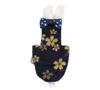 Pretfy Bird Diaper Adjustable Advanced Tool Cockatiels Costume Attire Outfit Nappy Macaw Birds Pet Pilot Flower Suits Pattern Finches Golden Parrots Avian (#2)