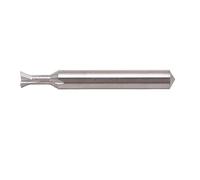 Pretfy Carbide 6mm Dia Shank 4 Flutes 50mm Length Universal Dovetail Milling Cutter, 60° Angle (65°)