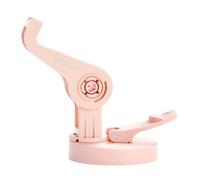 Pretfy Desktop Tape Dispenser 20mm Width Tape Cutter for Office Home Craft Stationery White ABS Material (Pink)