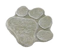 Pretfy Dog Pawprint Memorial Robust Part Garden Pet Lettering Weatherproof Outdoor Grave Patio Engraved Stone Lawn For Monument - Professional Grade Solution (Mossy Green)