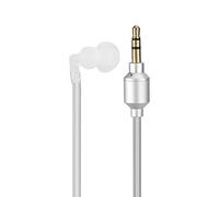 Pretfy Durable Monaural Air Tube Earpiece Practical Stereo Earphone for MP3 and Usage - Lightweight Silver