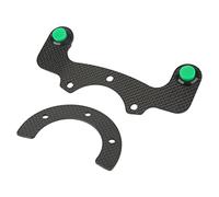 Pretfy External Horn Button Efficient Assembly Fiber Accessory Kit Universal For Bolts Modified Lights Kits Horns Fit - Essential Replacement Part (Green)