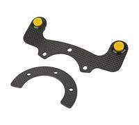 Pretfy External Horn Button Efficient Assembly Fiber Accessory Kit Universal For Bolts Modified Lights Kits Horns Fit - Essential Replacement Part (Yellow)
