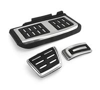 Pretfy Foot Pedal Set Precision Accessory For Accelerator Brake Rubber Anti Steel Rs3 Lhd 8v Stainless Footrest Pad Pads Skid Cover - Premium Quality & Easy In