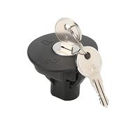 Pretfy Locking Gas Tank Plug with 2-Key 8U5Z-9C268-B Fuel Filler Cover Replacement for Edge 2011-2014