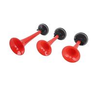 Pretfy Musical 3-Trumpet 125dB Air Horn Kit with Compressor & Hose for Trucks, Trains, Boats, Cars